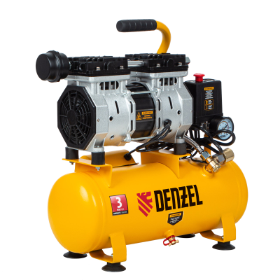 Компрессор безмасляный Denzel DLS650/10
