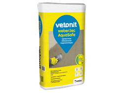 Гидроизоляция Ветонит Weber AquaSafe 20кг [58683]