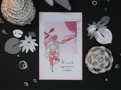 ФП штамп "Асана Дерево"