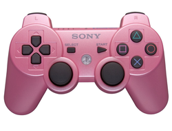 Sony Dualshock 3 (Розовый) Геймпад для PS3 (1:1)