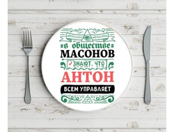 Тарелка #5 Антон