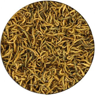 Китайский красный чай "Цзинь Цзюнь Мэй" (Золотые Брови) Премиум 50 грамм