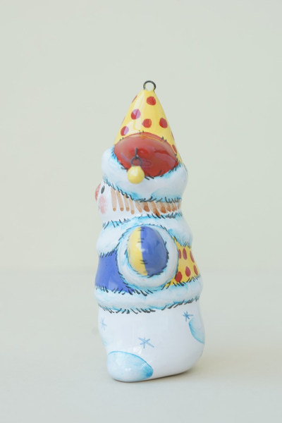 Снеговик-скоморох