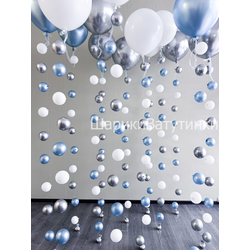 Шары цепочки с пузырями (13шт)