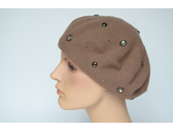 Берет Vizio 3633 BL ореховый