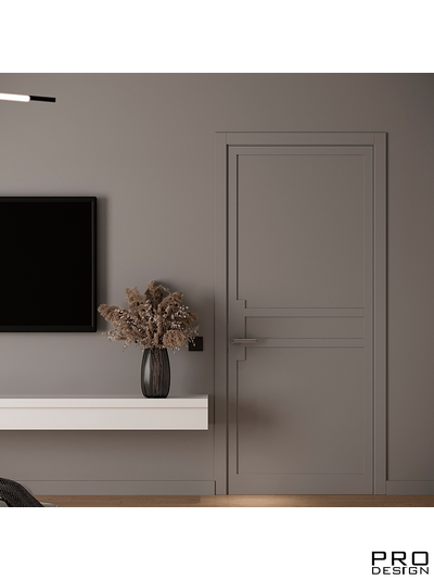 Межкомнатные двери Archi Line Горизонт высота 2400 мм, ширина 600-800 мм, каркас 58 мм внутреннего открывания