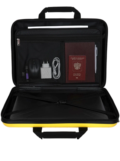 Пластиковый кейс для ноутбука 17 - 18 дюймов Optimum, желтый