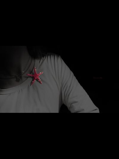 Морская брошь "Звезда ундины"