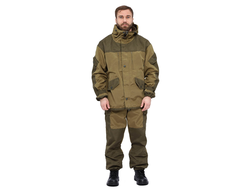 Костюм демисезонный "ГОРКА" куртка/брюки, цвет: св.хаки/т.хаки, ткань: Полибрезент (нет в наличии)