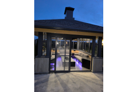 Выполнили проект "Зона отдыха в костровой"