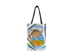Сумка-шоппер вертикальная Капибара, Kapibara-san №13