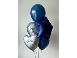 Фонтан с синей звездой