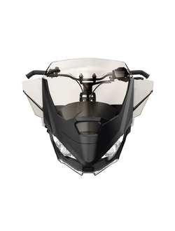 Стекло ветровое среднее оригинал BRP 860201258 для BRP LYNX/Ski-Doo (Medium Windshield Kit - (REV Gen4))