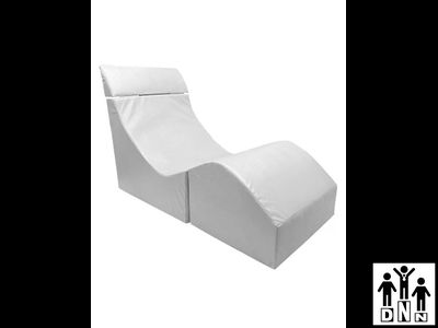 Терапевтическое релаксирующее кресло "Кубик" Большой - L60xB40xH50 красный