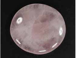 Кварц розовый, полировка плоская, Мадагаскар (42*39*7 мм, 23 г) №35558