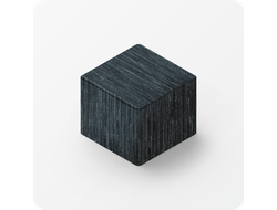 П-образный алюминиевый профиль 15х10 мм. NEEXY PV84-46 BBL-D Черный блестящий браш 2.7 м.