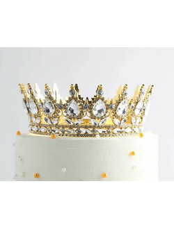 Корона 14*5,5см  металл, в ассортименте