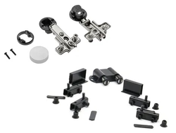 Петли  для  стеклянных дверей