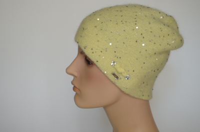 Шапка Vizio 1042 CY желтая