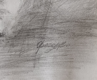 "Натурщики" бумага карандаш 2000-е годы