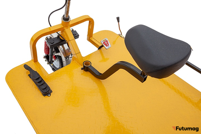 Платформенная тележка электрическая RuTrike ТАКСА ВАЙД