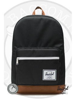 Рюкзак Herschel Pop Quiz Black/Tan Synthetic Leather