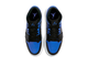 купить кроссовки Nike Air Jordan 1 Mid Hyper Royal черные 554724-077