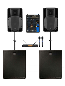 Комплекты звук и свет под ключ в аренду