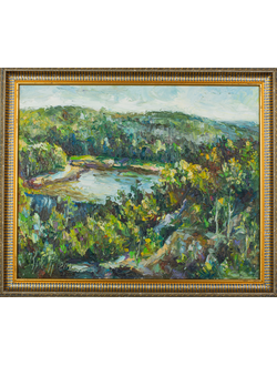 Пейзаж Плотина Круглова Ирина