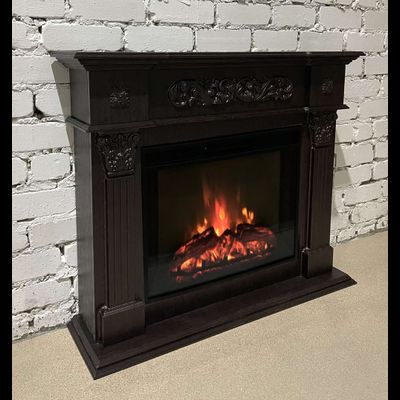 Электрокамин Лидс BL с очагом Sparta 25.5 LED