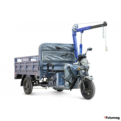 Грузовой электротрицикл Rutrike D4 NEXT с краном 1800 60V1200W