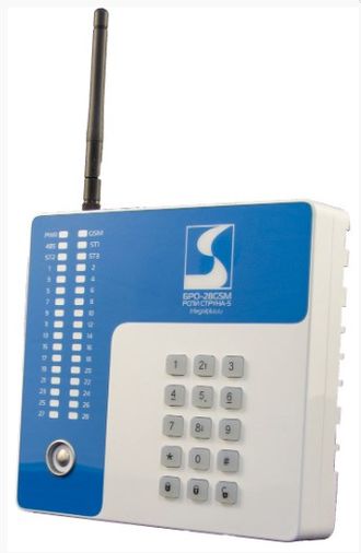 Юлок радиоканальный объектовый БРО-28 GSM