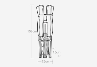Novinki Raskladushka Xiaomi Gocamp Folding Bed
