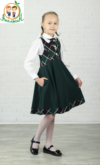 Сарафан на кокетке "Лицеист"