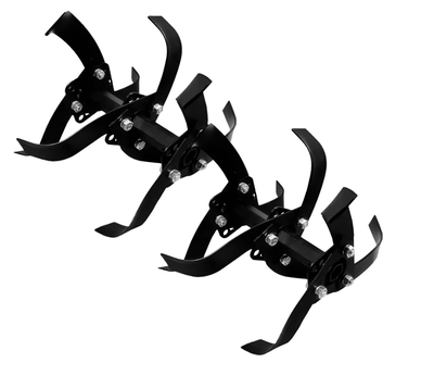 Мотоблок бензиновый Рысь МБР 7-10 ПРО, колеса 19*7*8