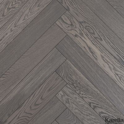 Паркетная доска Karelia Herringbone Дуб Chifon HB