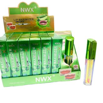 Увеличивающий блеск для губ с экстрактом алое NWX Lip Maximezer Aloe 5мл (ряд 24 шт.)
