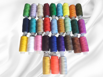 Нитки швейные, ассорти упаковка 30 штук