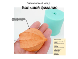 "Большой физалис" силиконовый молд