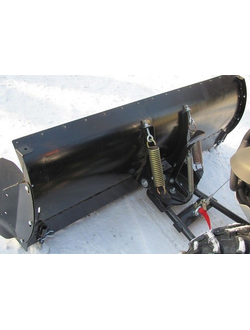 Универсальный снеговой отвал (черный) Storm MP0122V2 на квадроциклы