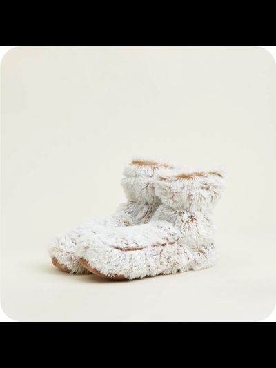 Сапожки-грелки для ног MARSHMALLOW (бежевые)