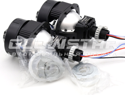 Билед модули Aozoom A29 2025 2.5 дюйма, 4 чипа, 5500K, 12V, 37W/64W, съемное гаечное крепление