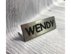 Бейдж Wendy, бейджик Wendy №2