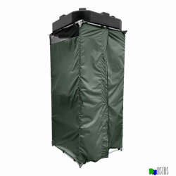 Кабина душевая дачная Rostok зеленая