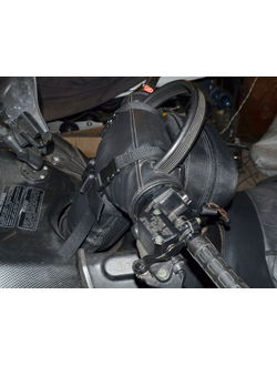 СУМКА НА РУЛЬ "ТАЙГА" для снегохода  c Т-образным рулем