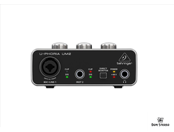 Usb звуковая карта BEHRINGER UM2 купить в музыкальном магазине domstereo.ru