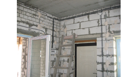 Электромонтажные работы в частном доме г.Семилуки.