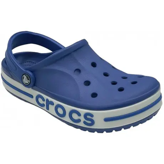 CROCS BAYABAND CLOG СИНИЕ С БЕЛЫМ