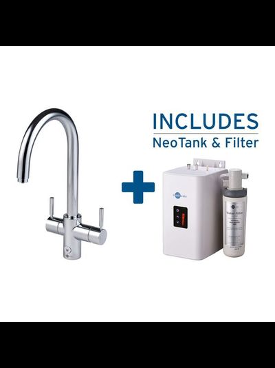 Комбинированная система 4в1 Aquahot ISE F-4N1J-С (хром)