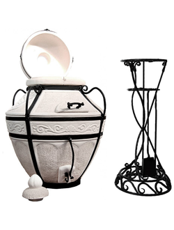 Тандыр Амфора Аладдин с откидной крышкой